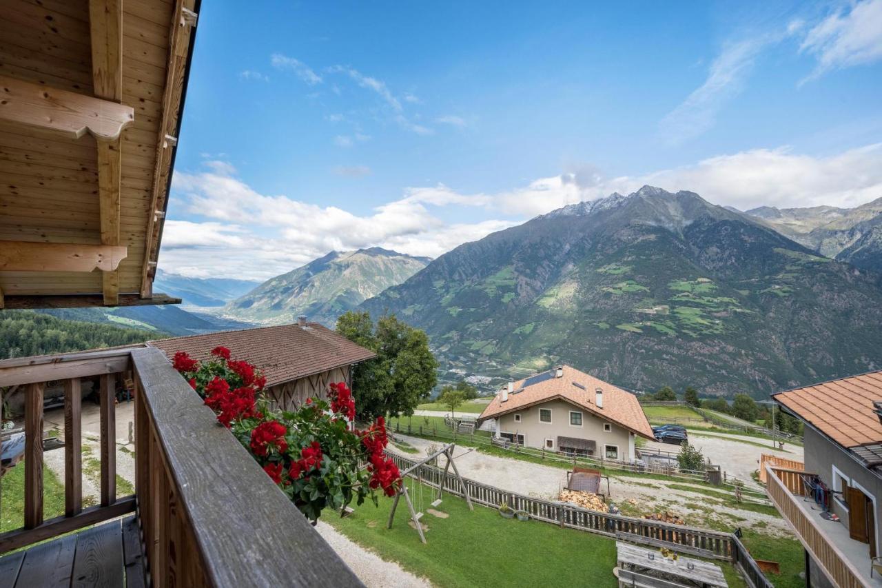 Thaler-Hof Ferienhaus Fichtnhittl Villa Lagundo Exterior photo